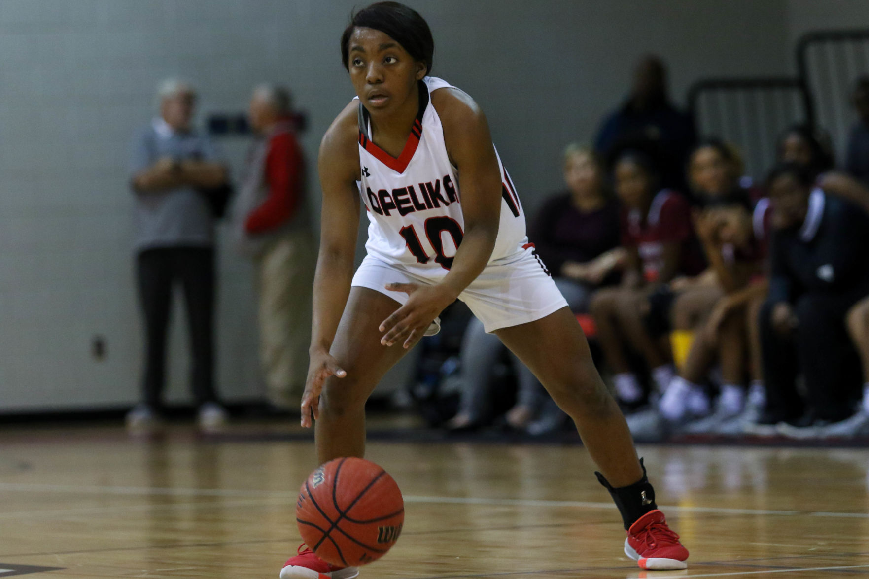 Opelika vs. Russell County Area 6-6A girls high school basketball